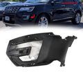 Front Bumper Halogen for Ford Explorer (2016–2017) with Bezel Left Fog Light