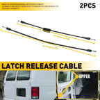 Rear Left Cargo Door Latch Release Cable for Ford E150 E250 E350 E450 (1992–2009)