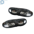Halogen Black Headlight Pair for Chevy Camaro Z28 (1998–2002) Right+Left