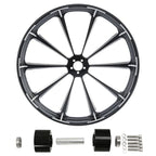30" x 3.5" Front Wheel Rim Hub Dual Disc for Harley CVO Road Glide (1997–2021)