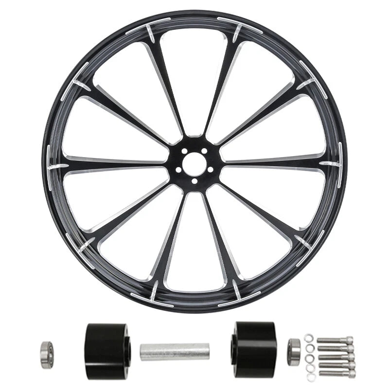 30" x 3.5" Front Wheel Rim Hub Dual Disc for Harley CVO Road Glide (1997–2021)