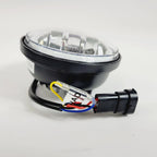 4.5" LED AUX Fog Lights with Halo DRL for Harley Davidson