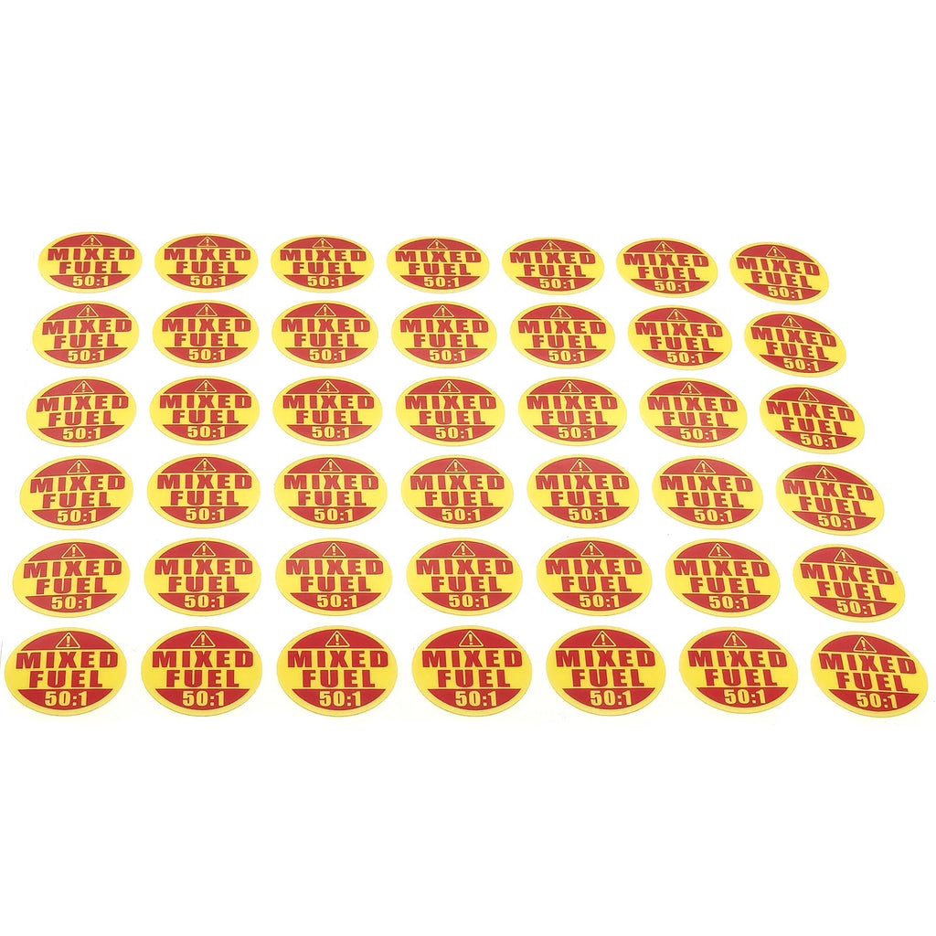 Mixed Fuel Sticker 50:1 for
