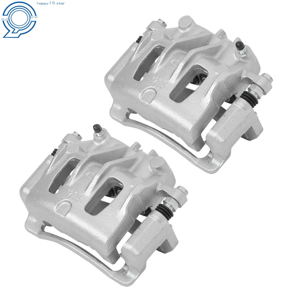 Set of 2 Brake Calipers with Bracket for Hyundai Santa Fe (2007-2016)