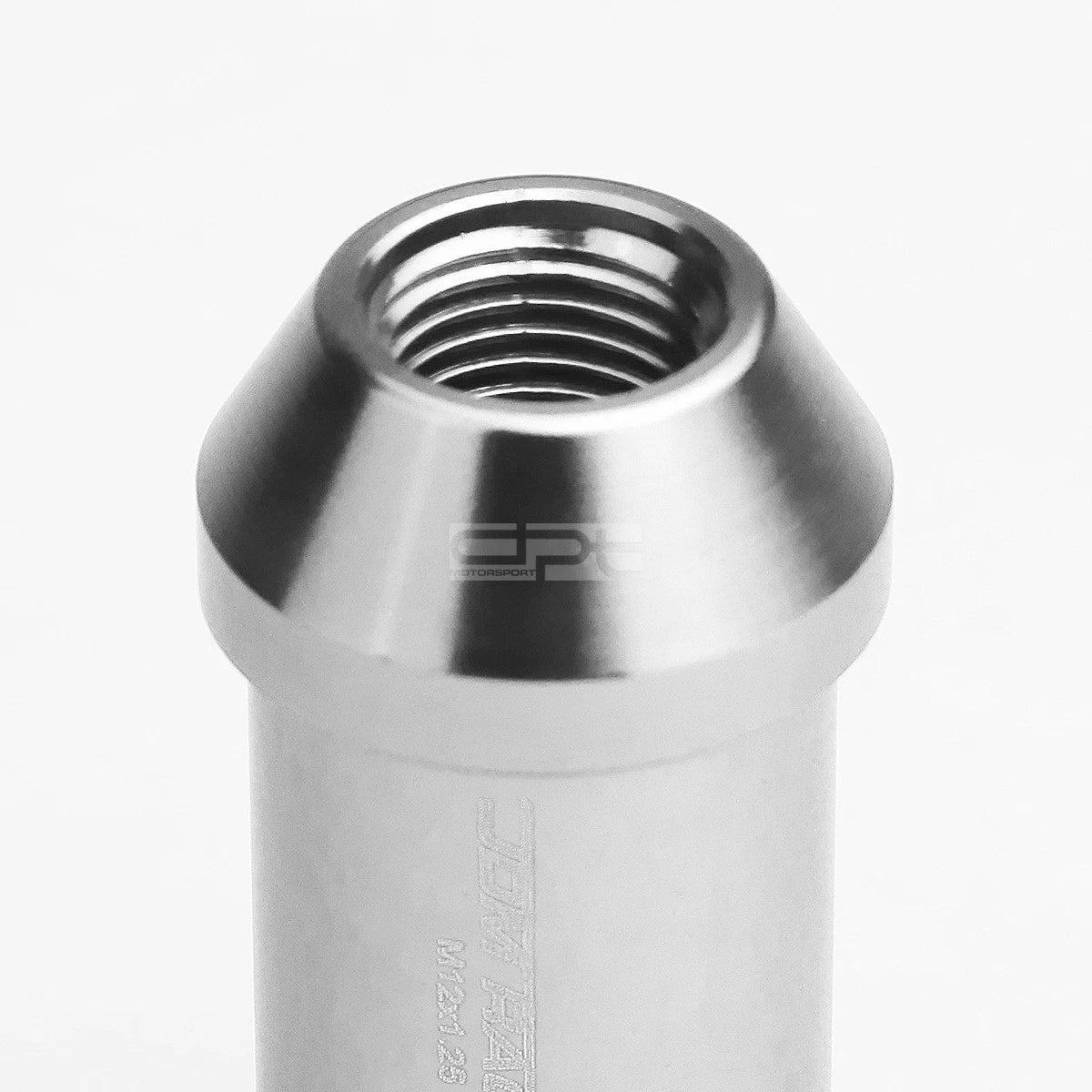 20 PC Open End M12x1.25 50mm Tall Aluminum Lug Nuts + Lock Key for JDM Vehicles