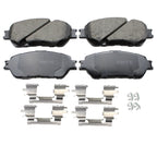 Set of 4 Akebono ProAct Front Ceramic Disc Brake Pads for Lexus ES300 ES330 (2002–2006)