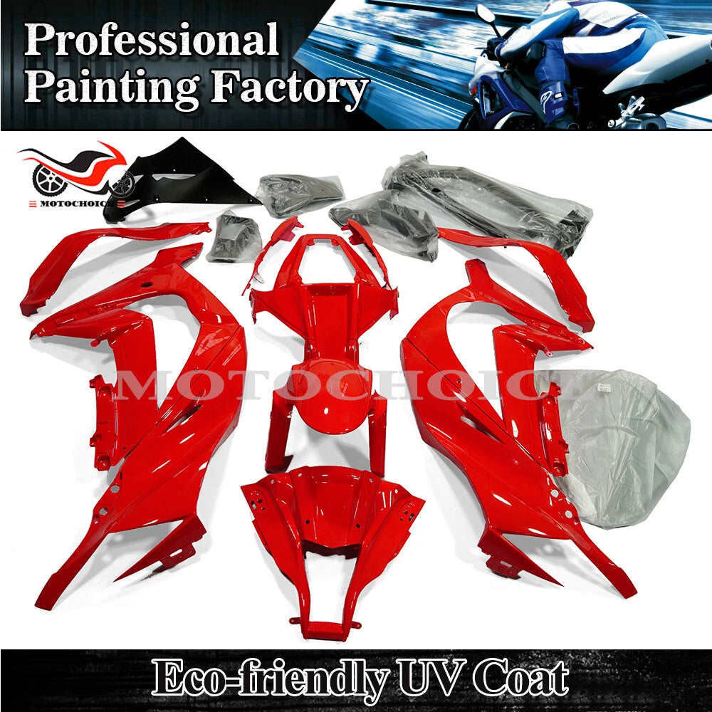 Red ABS Fairing Kit for Kawasaki Ninja ZX10R ZX-10R (2011–2015)