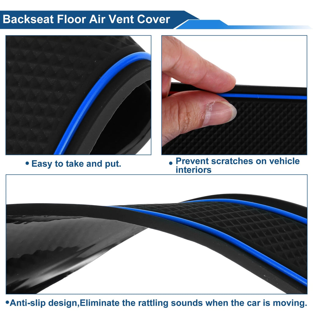 14 Pcs Non-Slip Mat for Toyota C-HR ZYX10/NGX50 (2016–2023) PVC Blue
