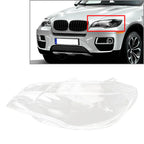 Transparent Headlight Lens Cover for BMW X6 E71 (2008-2014)