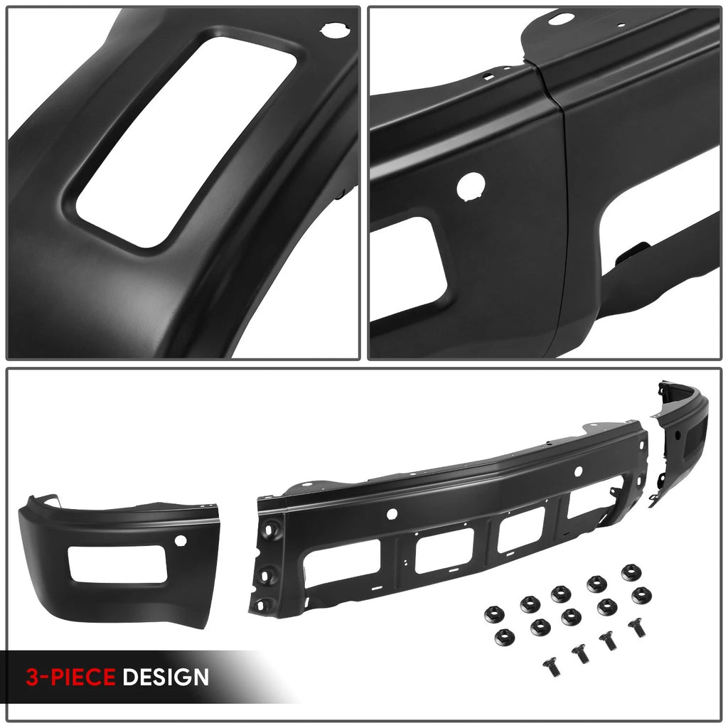 Front Bumper Face Bar for Chevy Silverado 1500 (2014–2015) w/Fog Lamps