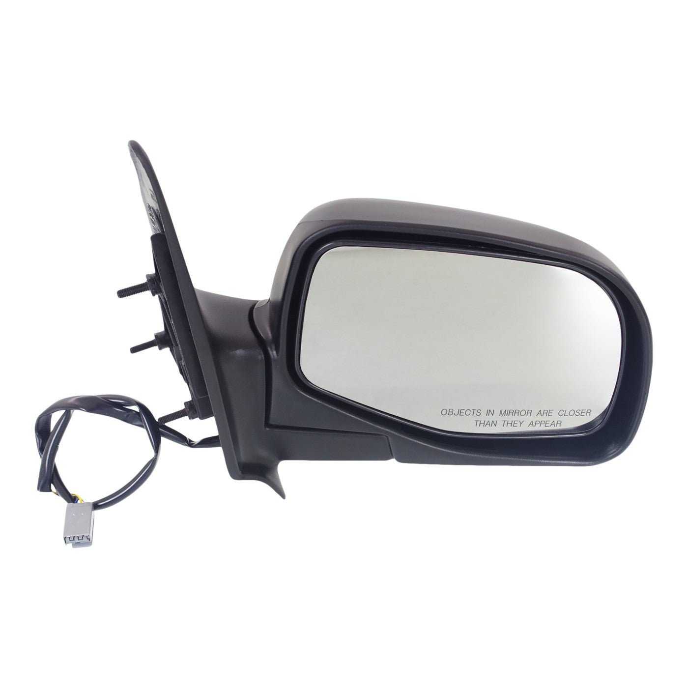 Power Mirror for Ford Ranger (1993–2005) Front Passenger Side Manual Fold Black
