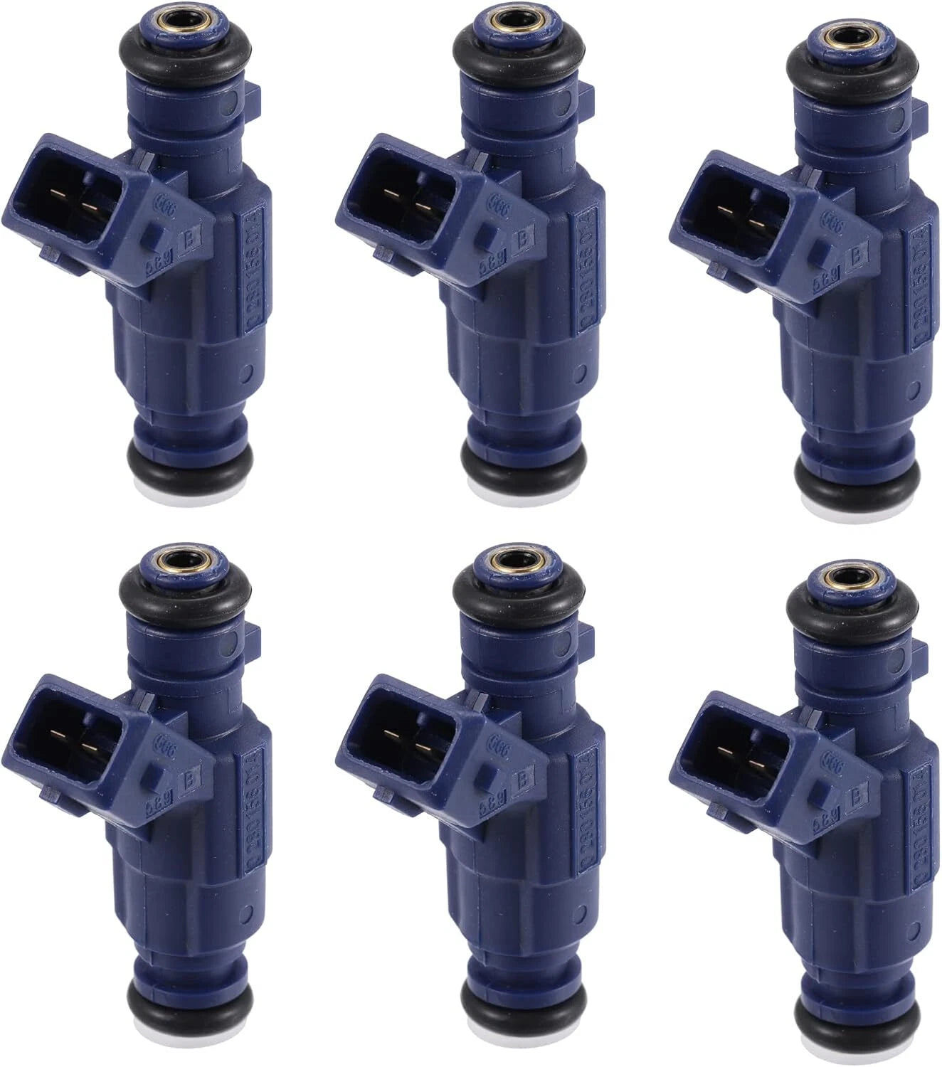 6PCS Fuel Injector 0280156014 for Chrysler Crossfire (2004–2008)