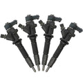 4X Fuel Injector 0445120048 for Mitsubishi 4M50 (Kato 820-5C MMC-NFZ)