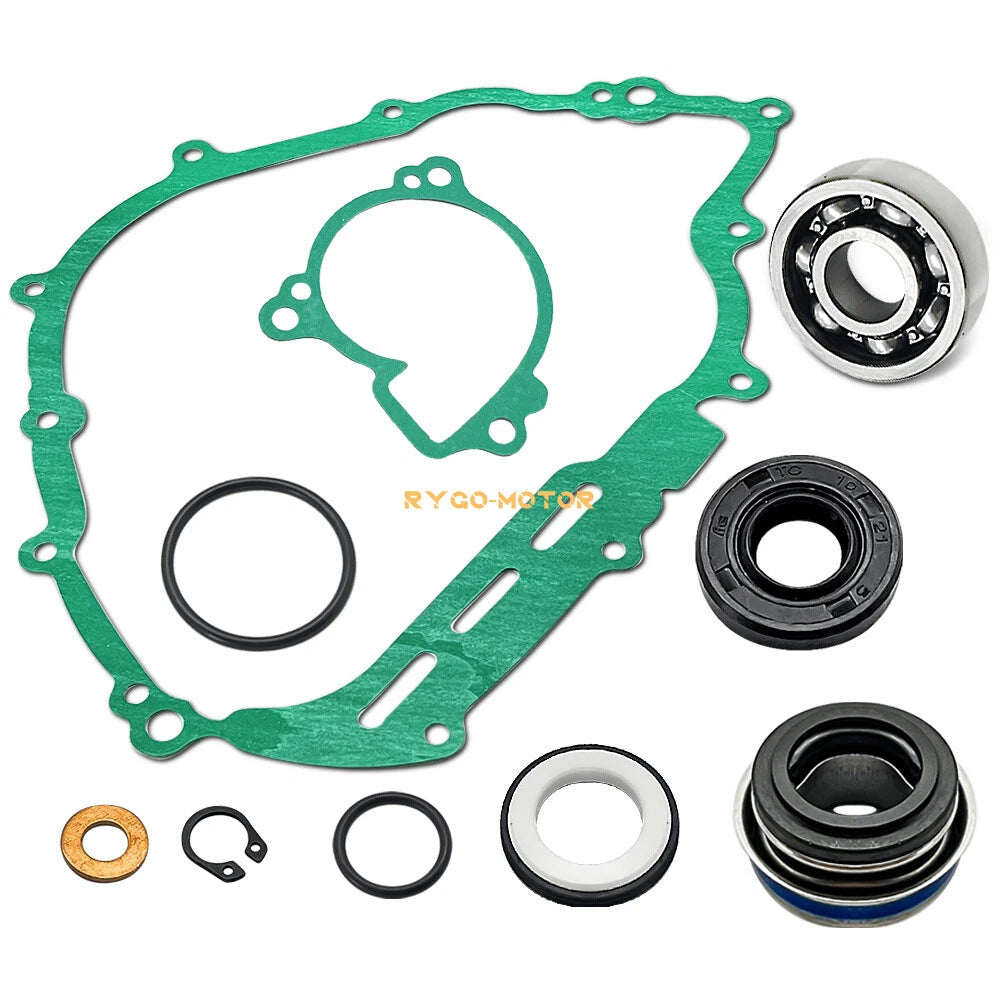 Water Pump Rebuild Kit Bearing Seal Gasket for Yamaha Grizzly 700 (2007–2015)
