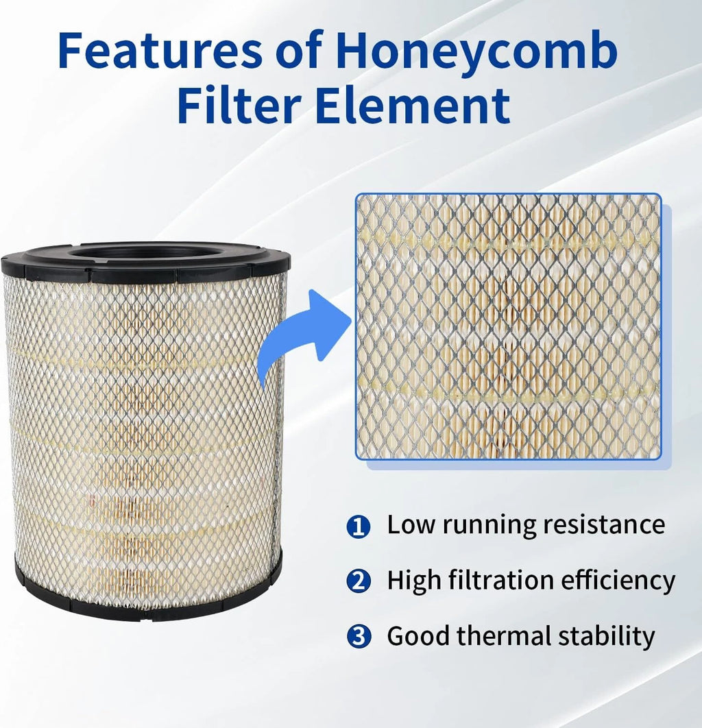 1PC Air Filter AF25139M, RS3518, P527682, P185069 for Freightliner Columbia (2001–2010)