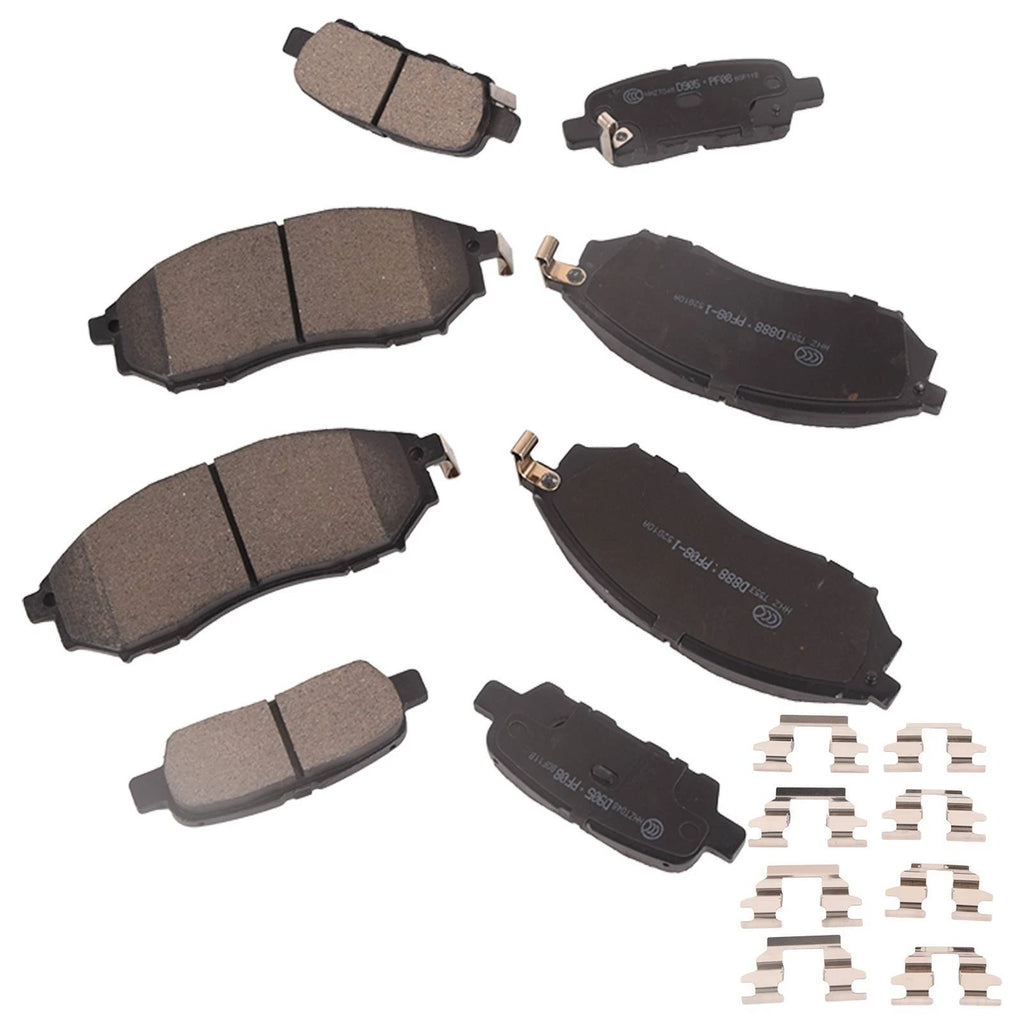 Ceramic Brake Pads for Infiniti G37 G35 EX35 FX35 M35 M37 M45 Q70 (2007–2013)