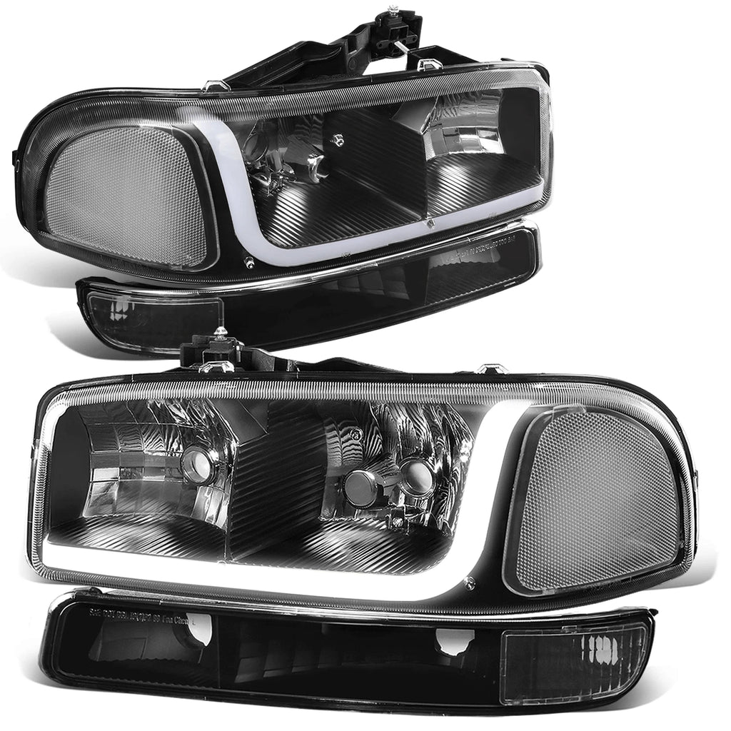LED DRL Headlight Bumper Signal Lamps for Sierra 1500 2500 (1999–2007)
