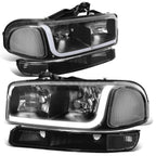 LED DRL Headlight Bumper Signal Lamps for Sierra 1500 2500 (1999–2007)