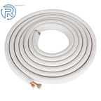 25 Ft Install Kit for Mini Split Heat Pump Systems (1/4 Inch - 1/2 Inch Dia)