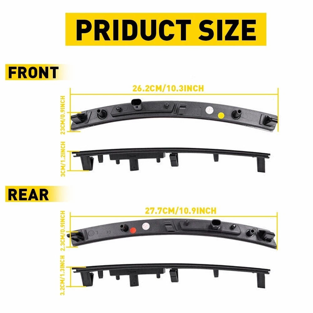 Smoked LED Side Marker Lights for Chevrolet Corvette (2014–2019)