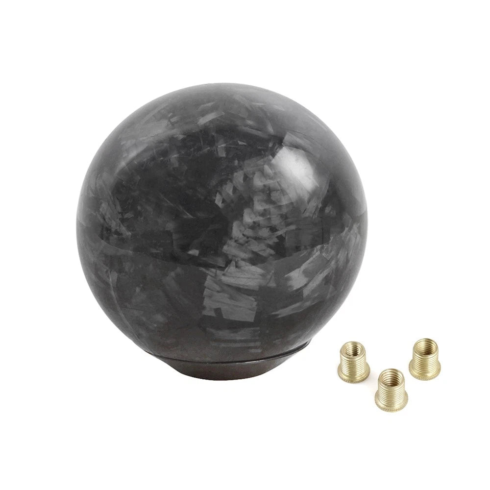 Carbon Fiber Gear Shift Knob for Manual Transmission (Universal Fit)