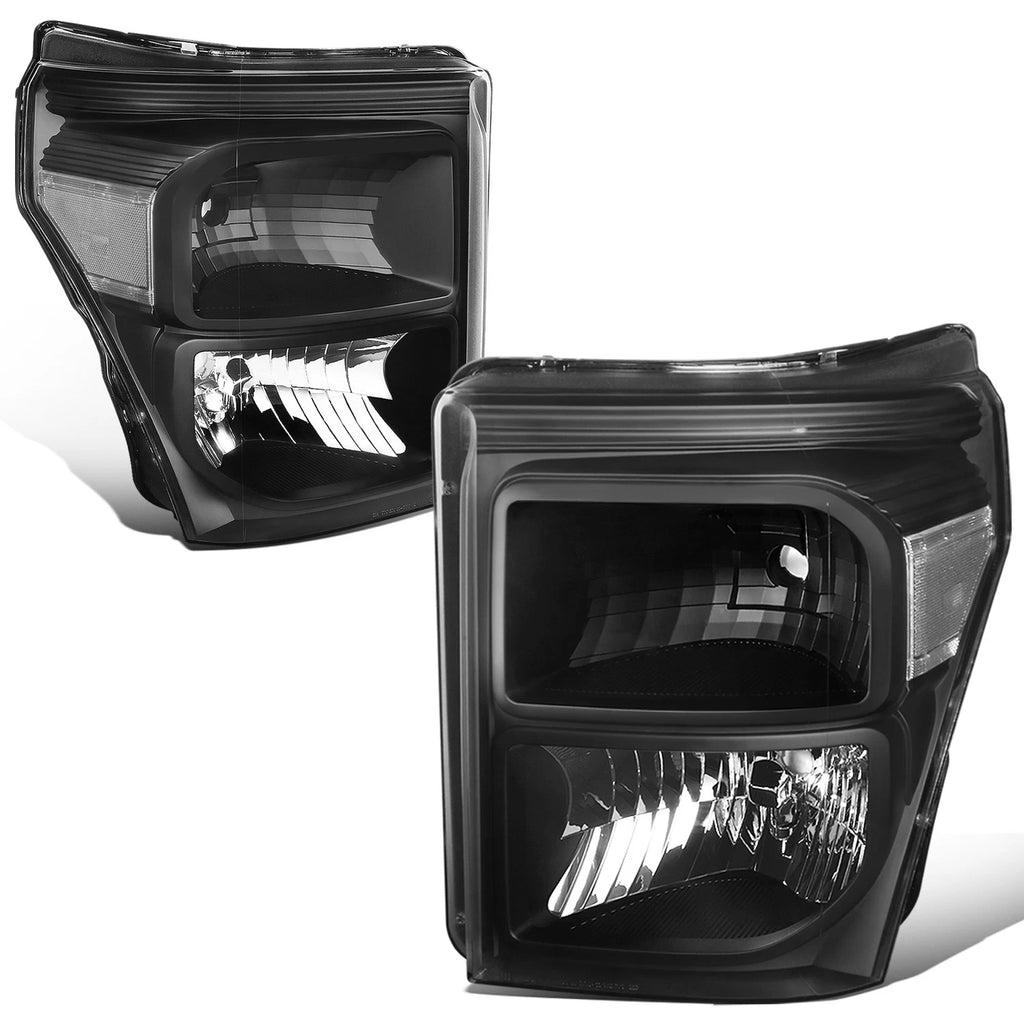 LED Fog Light Kit for Ford Super Duty (2011–2016) - Black Housing, Smoked
