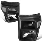 LED Fog Light Kit for Ford Super Duty (2011–2016) - Black Housing, Smoked