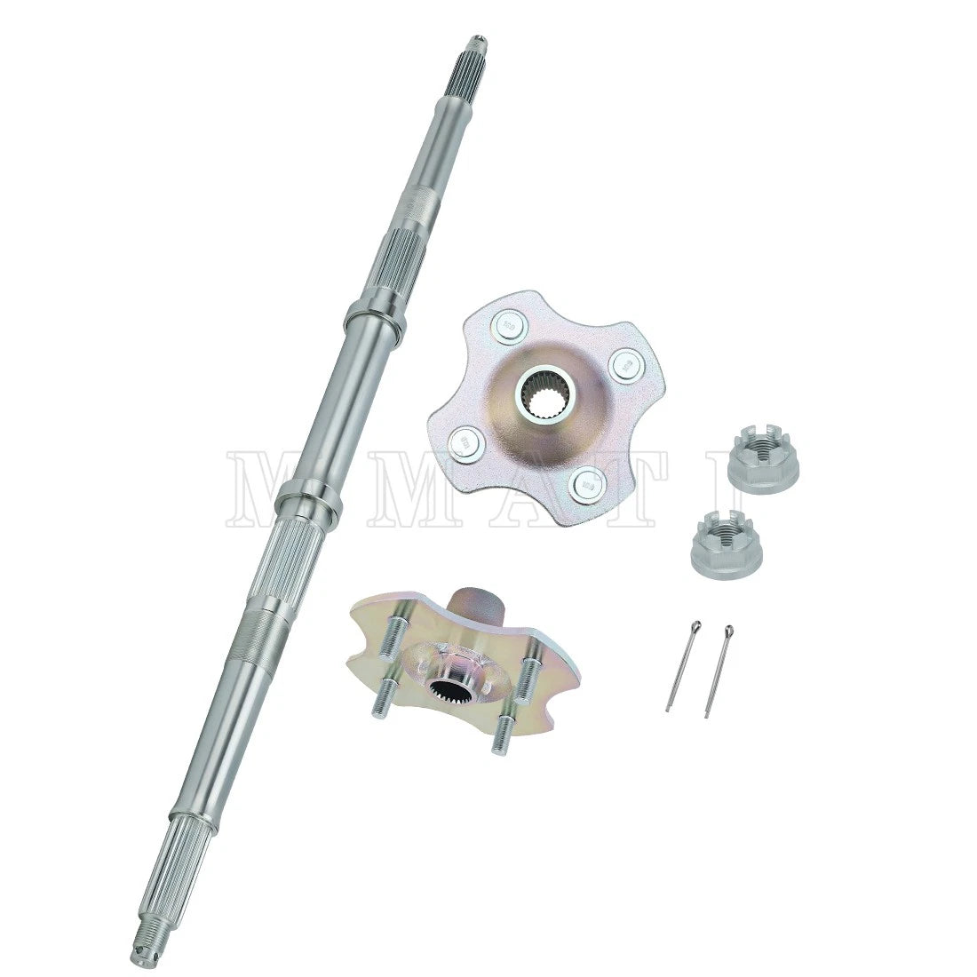 Rear Axle Shaft and Wheel Hub for Honda TRX300FW Fourtrax 300 (1992–2000)