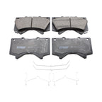 Set of 4 TRW Pro Front Ceramic Brake Pads for Toyota Land Cruiser Tundra (2008–2021)