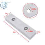 Set of 2 Aluminum Vise Clamps for 6" Milling Vises