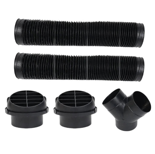 76mm Diesel Heater Duct T-Piece Tube Kit for