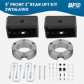 3-Inch Lift Kit for Toyota Tacoma 2WD 4WD (1995–2004) Differential Drop