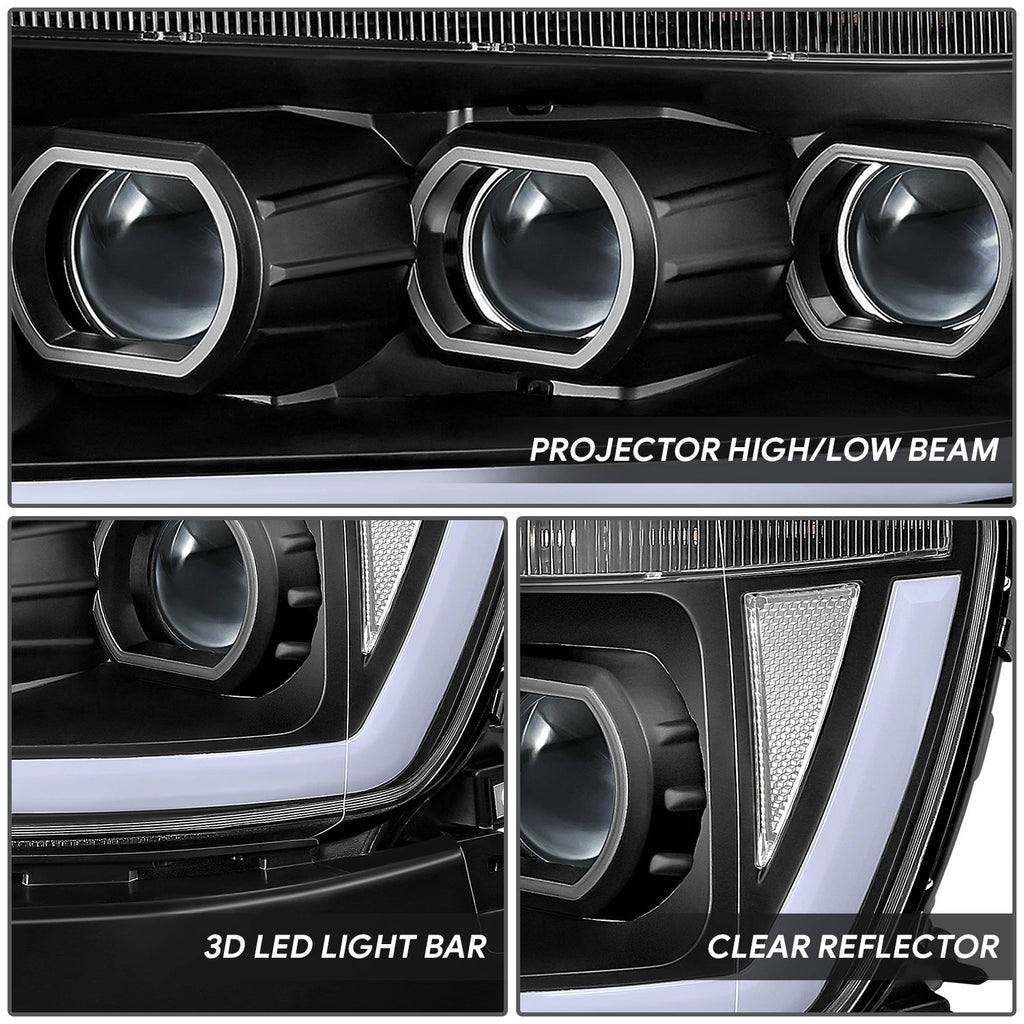 Triple Projector LED Sequential Headlight for Ram 1500 (2019–2024)