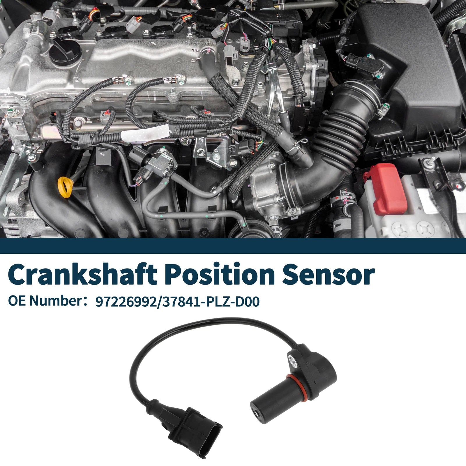 Crankshaft Position Sensor for Honda Civic 1.7 CTDi (2002–2005) No. 37841-PLZ-D00