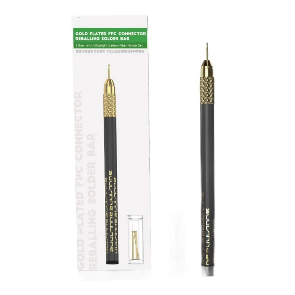 SC98 Carbon Fiber FPC Connector Gold Plated for Fast Soldering (N/A)