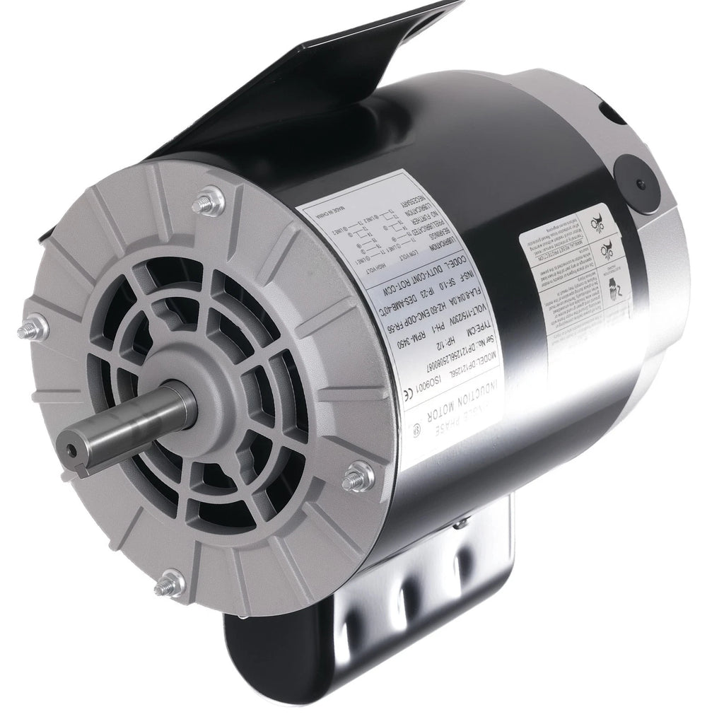 1/2HP Electric Motor 3450RPM 115V/230V 56 Frame ODP 5/8" Shaft