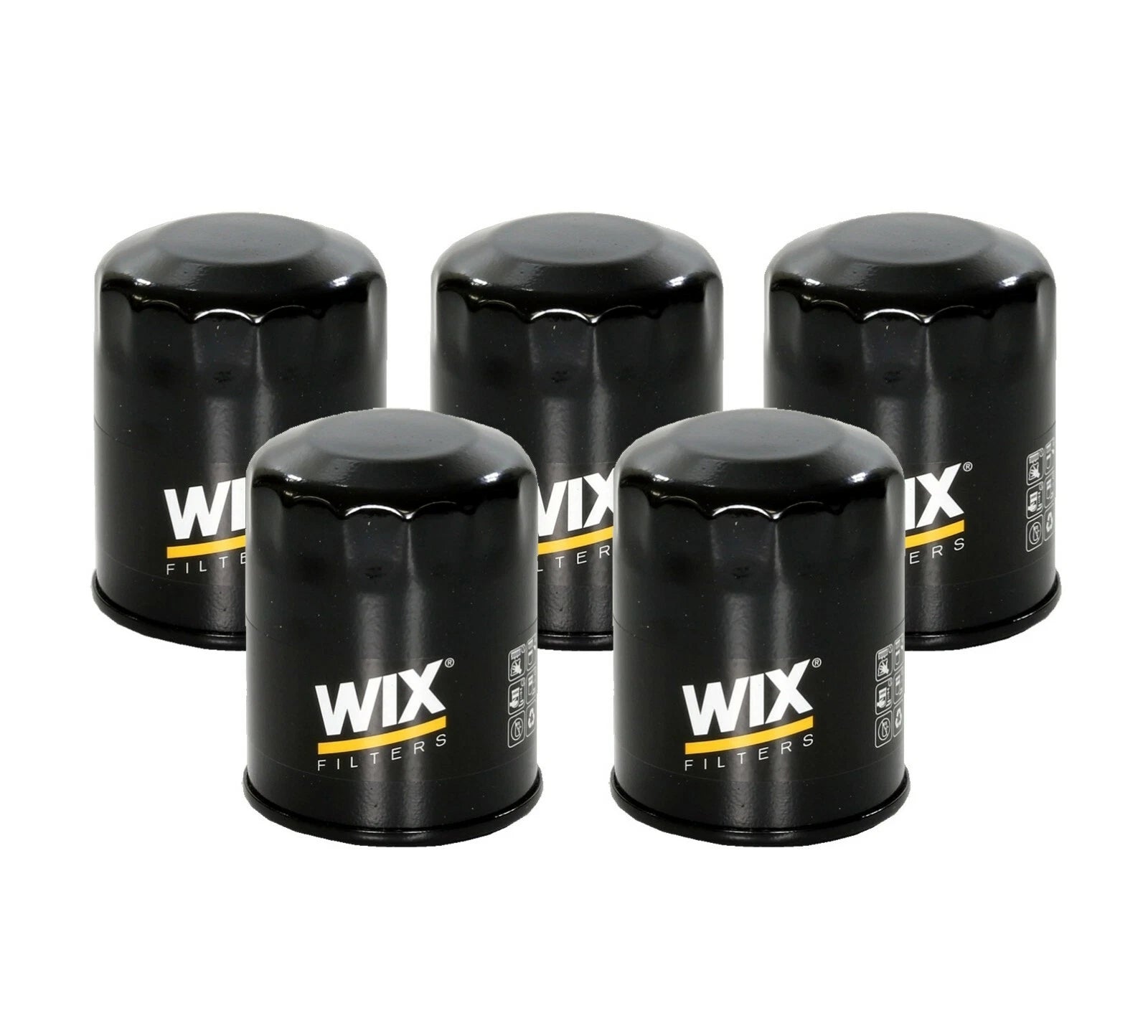 Set of 5 Engine Oil Filters for Chevrolet Lexus Nissan Pontiac Scion Suzuki