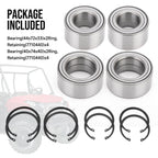 Set of 4 Front & Rear Wheel Bearings for Polaris Ranger 500 570 700 800 900 1000