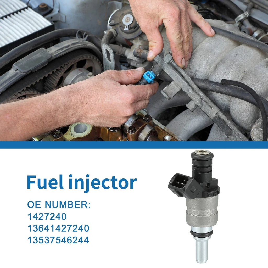 Fuel Injector for BMW 325i 325xi 2.5L Black (2001-2005)