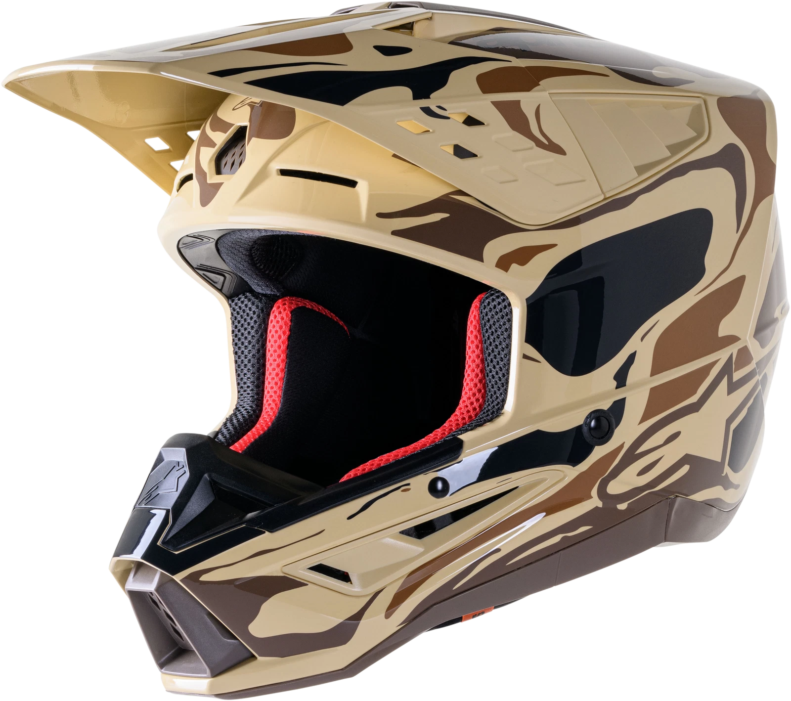 Alpinestars SM5 Helmet for Offroad (X-Small, DOT & ECE Certified)