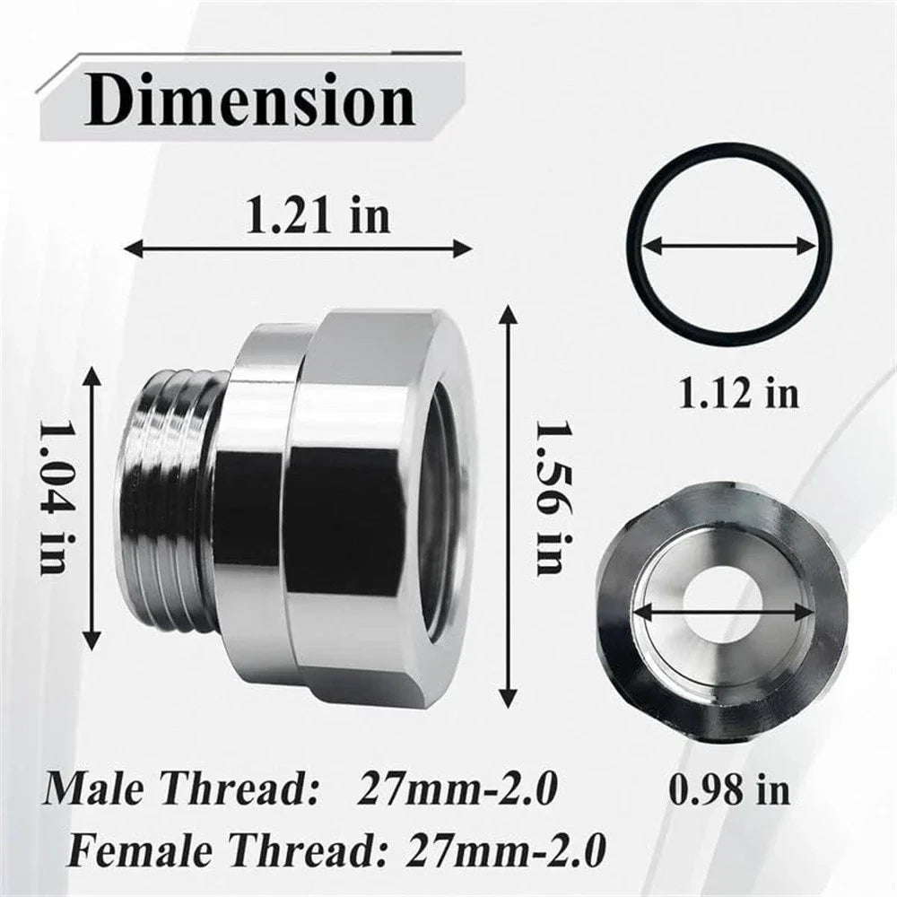 27mm Oil Drain Valve Adapter & O-ring
