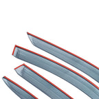 Set of 4 Window Visors for Infiniti Q50 (2014–2020) Smoke Tinted Acrylic