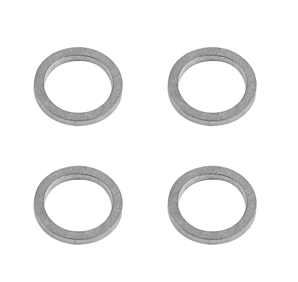 4-Pack Oil Drain Screw Gasket for Yamaha 4-Stroke (90430-14M09-00, 90430-14M09)