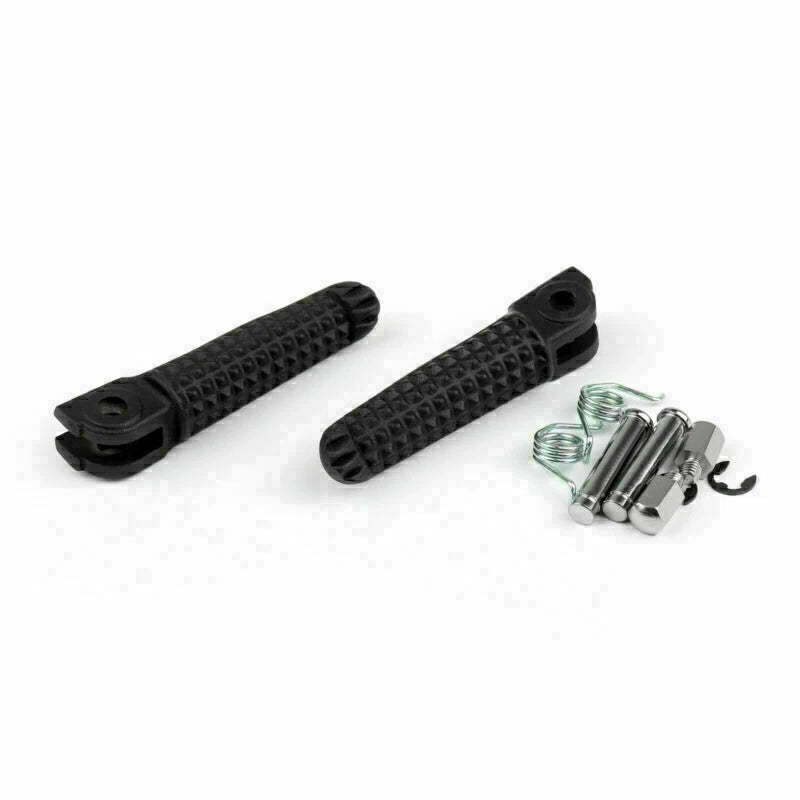 Black Aluminum Front Footrests Foot Pegs for Yamaha R1 R6 R6S (2003–2008)