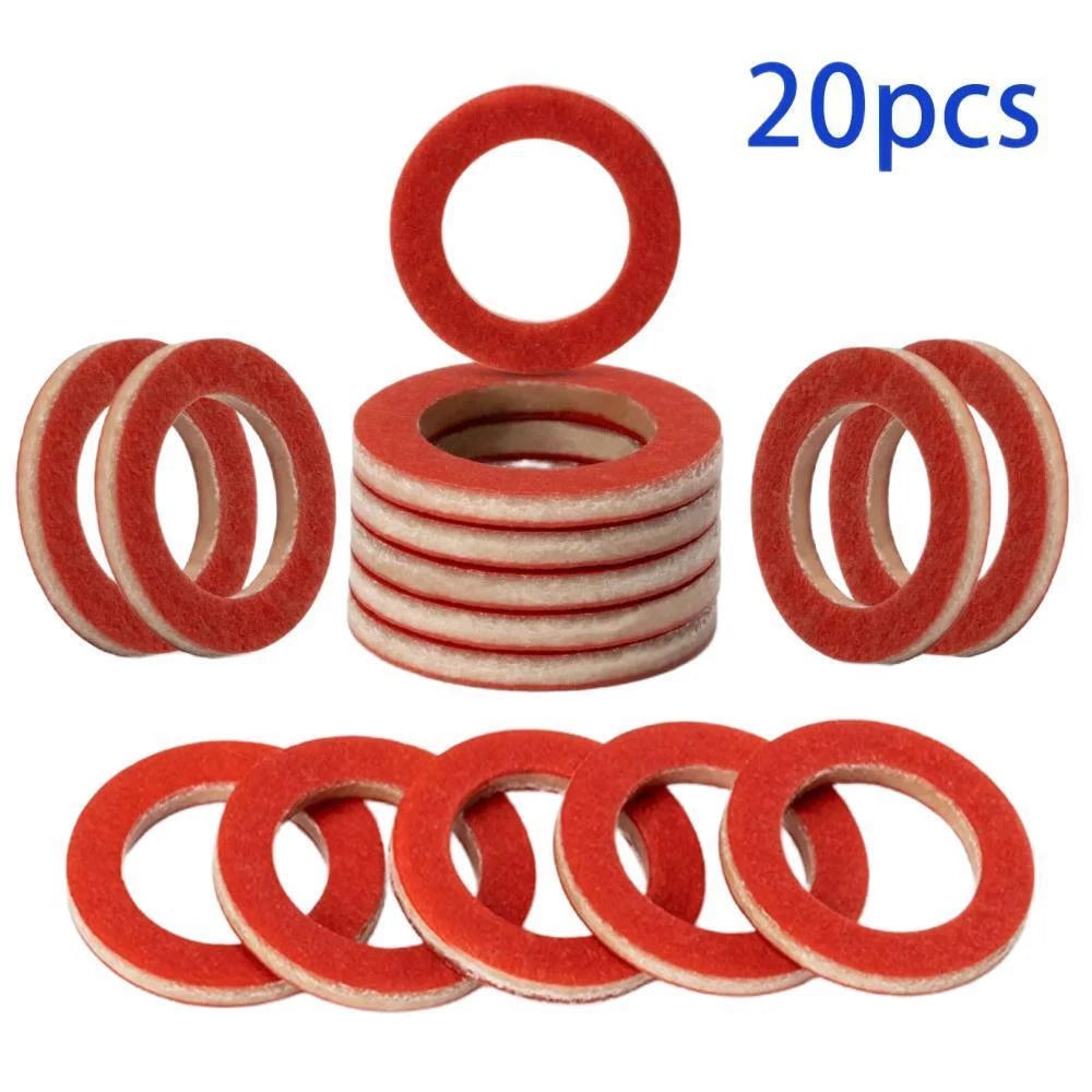 20pcs Lower Unit Oil Drain Screw Gasket for Yamaha (90430-08020)