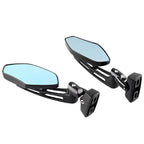 Pair Rear View Mirrors for Ducati Honda Kawasaki Suzuki Yamaha Sport Bike