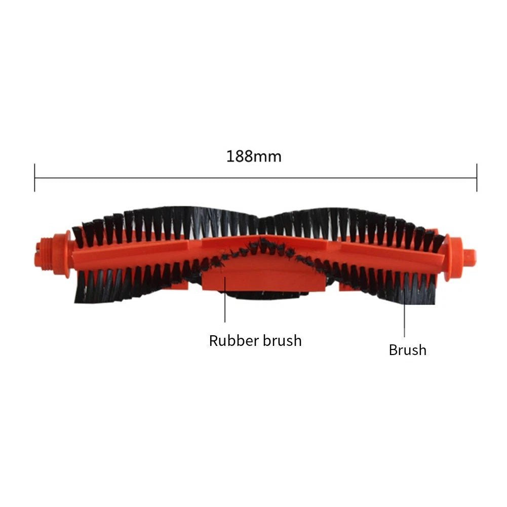 Main Brush Kit for XIAOMI H40 OV51 Robot Vacuum (ABS Material)