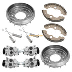 Front Brake Drum Wheel Cylinder Shoe Kit for Honda Rancher 350 (2000–2006)