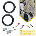 Set of 2 Speaker Adapter Plates & Harness for Honda Civic (2012–2019)