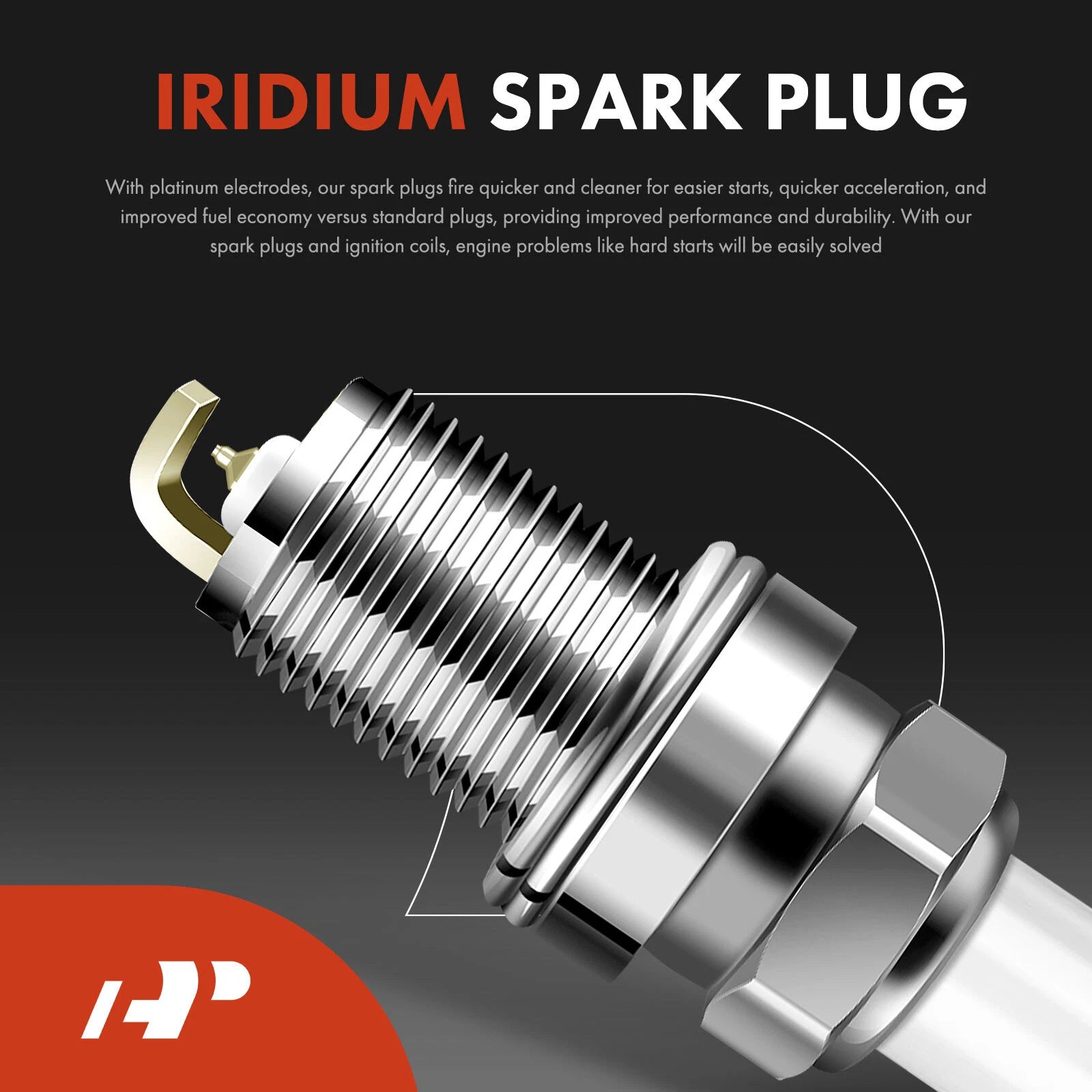 Set of 6 Ignition Coils & 6 Iridium Spark Plugs for Ford F-150 (2011–2016)